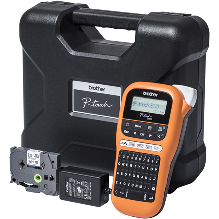 Brother PTE110VP | Thermal | Label Printer | Orange - Image 4