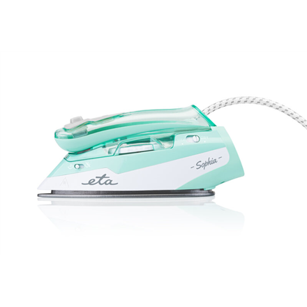 ETA | ETA127190000 Sophia | Steam Travel Iron | 1100 W | Water tank capacity 80 ml | Continuous steam 30 g/min | Steam boost performance 50 g/min | Green/White - Image 3
