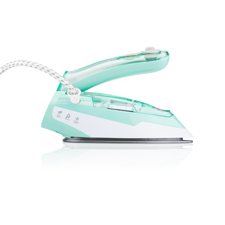 ETA | ETA127190000 Sophia | Steam Travel Iron | 1100 W | Water tank capacity 80 ml | Continuous steam 30 g/min | Steam boost performance 50 g/min | Green/White - Image 5