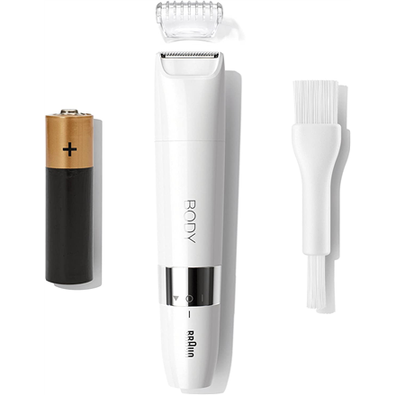 Braun | Body Mini Trimmer | BS1000 | Bulb lifetime (flashes) Not applicable | Number of power levels 1 | Wet & Dry | White - Image 4