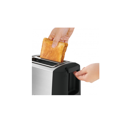 TEFAL | Toaster | TT340830 | Number of slots 2 | Housing material Stainless steel | Stainless Steel/Black - Image 5