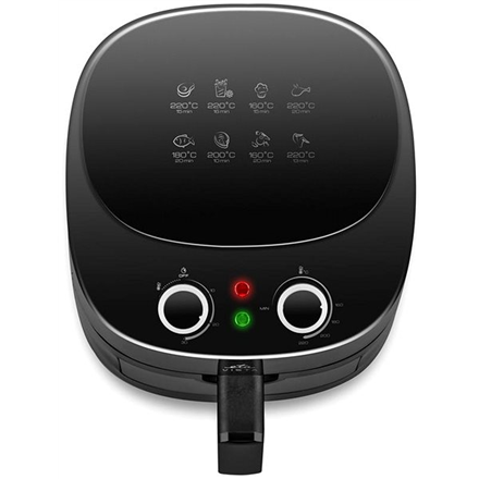 ETA | Hot air fryer | ETA016890000 Vista | Power 1300 W | Capacity 4.3 L | Hot air technology | Black - Image 3