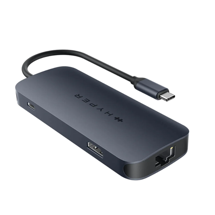 Hyper | HyperDrive Next 8 Port USB-C Hub, 140W | Ethernet LAN (RJ-45) ports 1 | HDMI ports quantity 1 - Image 2