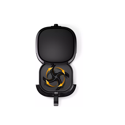 Philips | Air Fryer | Essential HD9280/70 | Power 2000 W | Capacity 6.2 L | Rapid Air technology | Black - Image 5