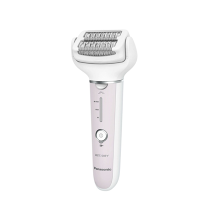 Panasonic | Epilator | ES-EY80-P503 | Operating time (max) 30 min | Number of power levels 3 | Wet & Dry | White/Pink - Image 2