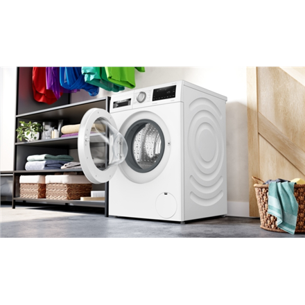 Bosch | Washing Machine | WGG244ZMSN | Energy efficiency class A | Front loading | Washing capacity 9 kg | 1400 RPM | Depth 59 cm | Width 60 cm | LED | Steam function | Direct drive | White - Image 5