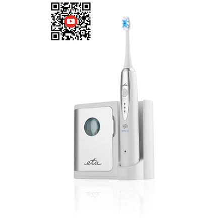ETA | Sonetic 1707 90000 | Rechargeable | For adults | Number of brush heads included 3 | Number of teeth brushing modes 3 | Sonic technology | White - Image 5