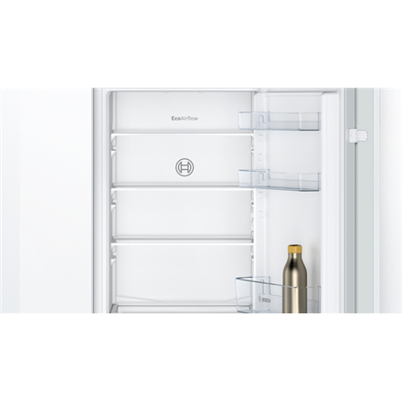 Bosch | Refrigerator | KIV86NSE0 Series 2 | Energy efficiency class E | Built-in | Combi | Height 177.2 cm | Fridge net capacity 183 L | Freezer net capacity 84 L | 35 dB | White - Image 6