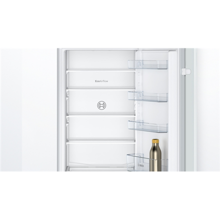 Bosch | Refrigerator | KIV87NSE0 | Energy efficiency class E | Built-in | Combi | Height 177.2 cm | Fridge net capacity 200 L | Freezer net capacity 70 L | 35 dB | White - Image 3