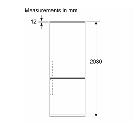 Bosch | Refrigerator | KGN392WDF Series 4 | Energy efficiency class D | Free standing | Combi | Height 203 cm | No Frost system | Fridge net capacity 260 L | Freezer net capacity 103 L | 35 dB | White - Image 21