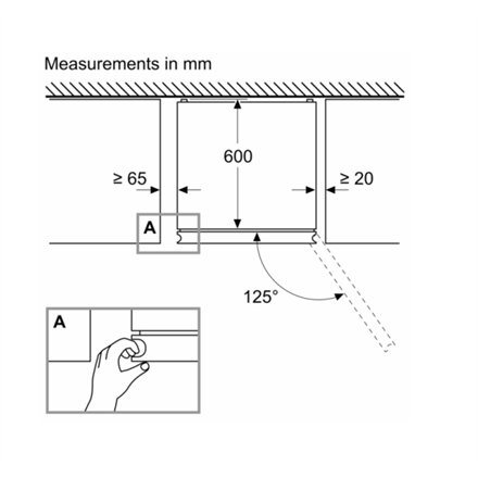 Bosch | Refrigerator | KGN392WDF Series 4 | Energy efficiency class D | Free standing | Combi | Height 203 cm | No Frost system | Fridge net capacity 260 L | Freezer net capacity 103 L | 35 dB | White - Image 22