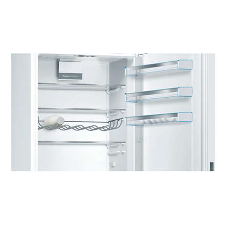 Bosch | Refrigerator | KGE49AWCA | Energy efficiency class C | Free standing | Combi | Height 201 cm | Fridge net capacity 302 L | Freezer net capacity 117 L | 38 dB | White - Image 5