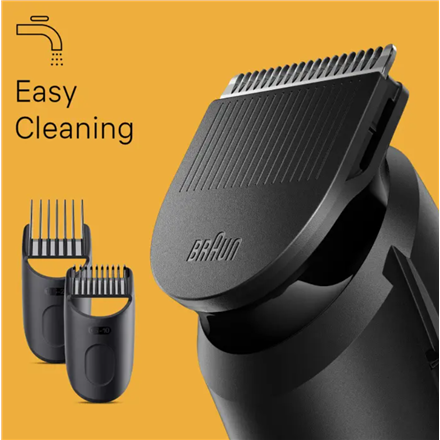 Braun | Beard Trimmer | BT3411 | Cordless | Number of length steps 40 | Black - Image 5