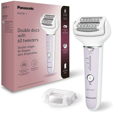 Panasonic ES-EY30-V503 Wet&Dry Epilator, White/Pink | Panasonic - Image 4