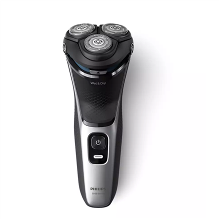 Philips | Shaver | S3143/00 | Operating time (max) 60 min | Wet & Dry | Lithium Ion | Silver/Black - Image 3