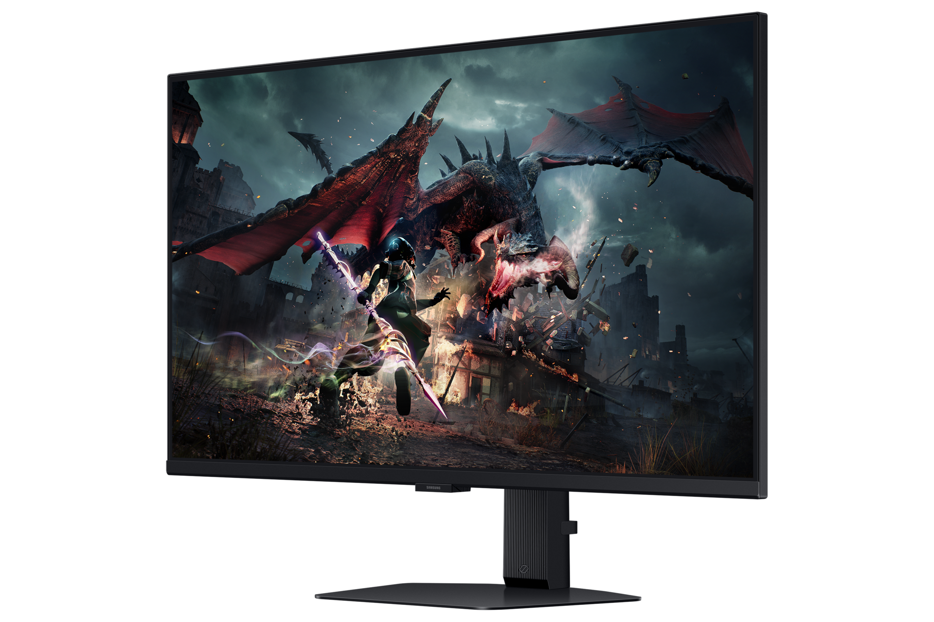 Samsung | LS32DG500EUXEN | 32 " | IPS | QHD | 16:9 | 180 Hz | 1 ms | 2560 x 1440 pixels | 350 cd/m² | HDMI ports quantity 1 | Black - Image 3