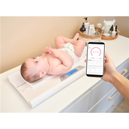 ETA Baby Scale | ETA730690000 MIMI | Maximum weight (capacity) 20 kg | Accuracy 5 g | White - Image 5