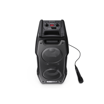 Sharp Party Speaker System with Built-in Battery | PS-931 | 180 W | Waterproof | Bluetooth | Black | Portable | Wireless connection - Image 4
