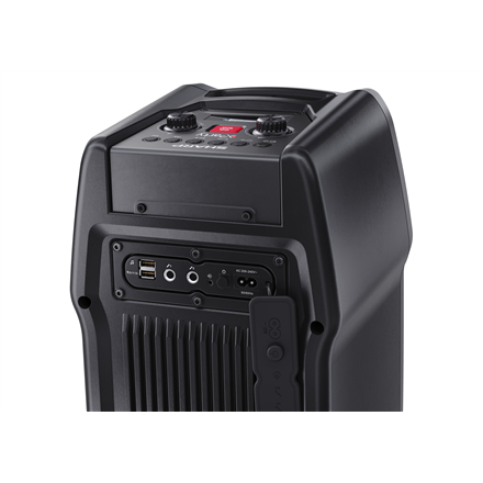Sharp Party Speaker System with Built-in Battery | PS-931 | 180 W | Waterproof | Bluetooth | Black | Portable | Wireless connection - Image 8