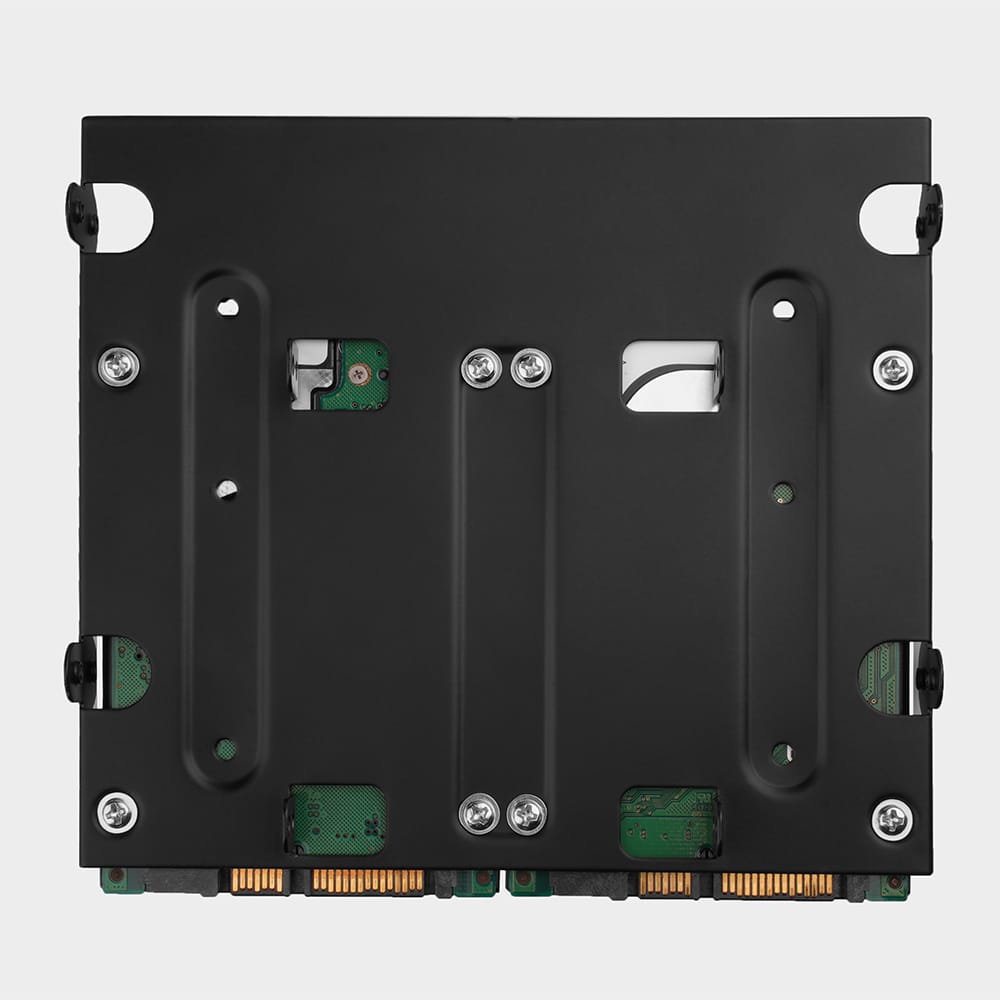 AXAGON Metal frame for mounting four 2.5" disks or two 2.5" disks and one 3.5" disk in a 5.25" position | RHD-435 - Image 6