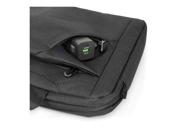 PORT DESIGNS | ECO SYDNEY | Fits up to size 15.6 " | Laptop Case | Black | Shoulder strap - Image 4