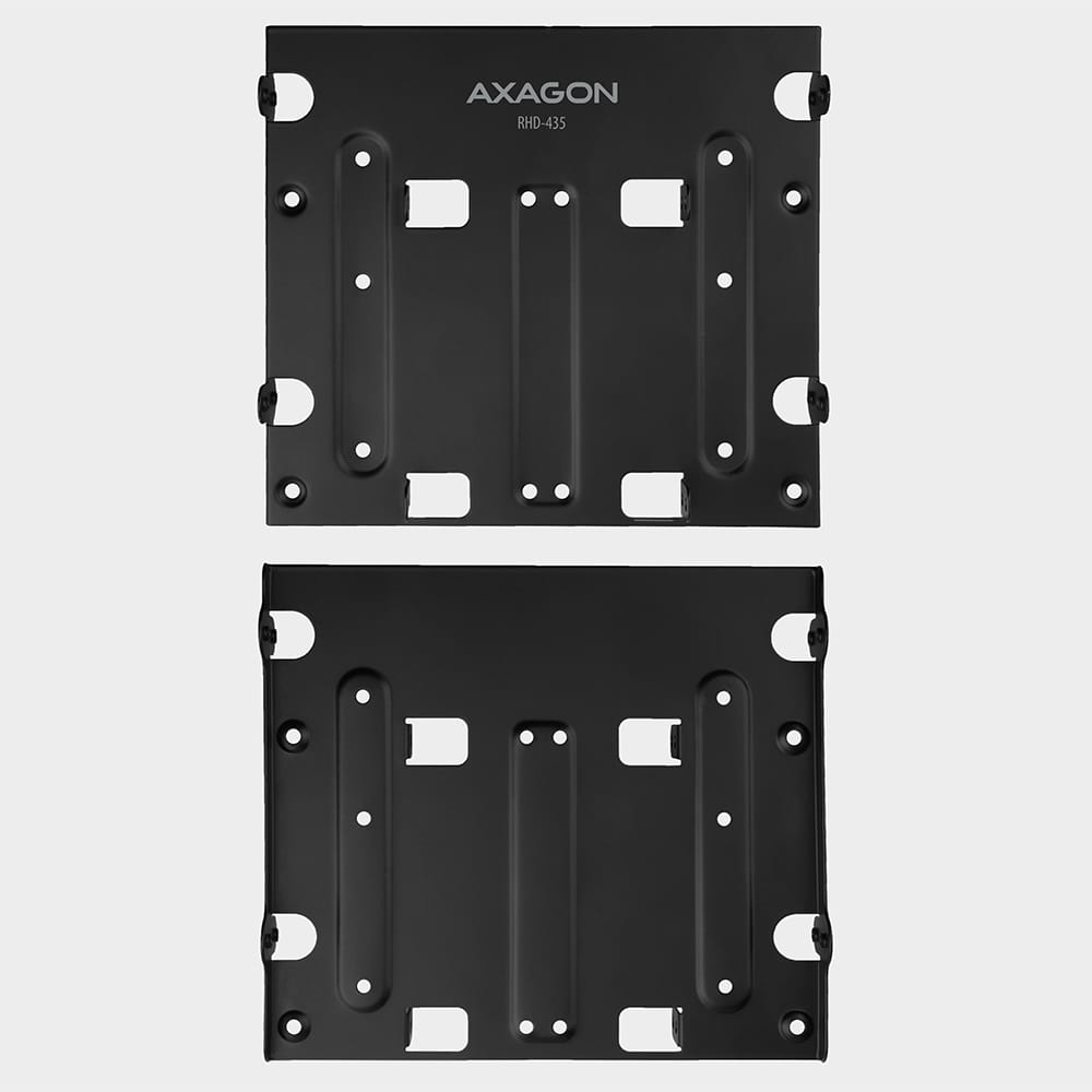 AXAGON Metal frame for mounting four 2.5" disks or two 2.5" disks and one 3.5" disk in a 5.25" position | RHD-435 - Image 7