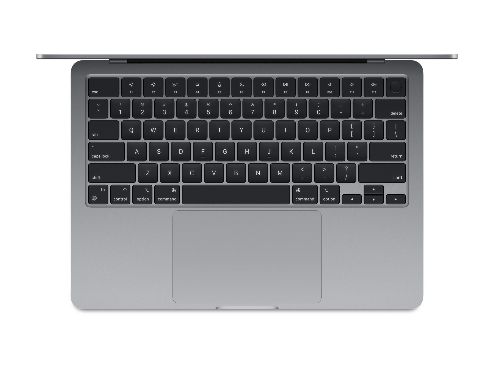 Apple MacBook | Air | Space Gray | 13 " | IPS | 2560 x 1664 pixels | Apple M3 | 24 GB | Solid-state drive capacity 512 GB | Apple M3 chip 8-core CPU/10-core GPU | macOS | Bluetooth version 5.0 | Keyboard language Swedish | Keyboard backlit | Warranty 12 month(s) - Image 3