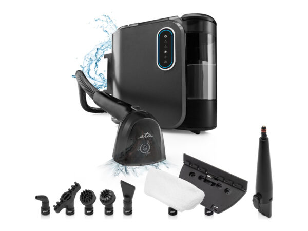 ETA Multipurpose Steam Cleaner | ETA721490000 Steam&Clean | Power 2000 W | Water tank capacity 1.3 L | Black - Image 2
