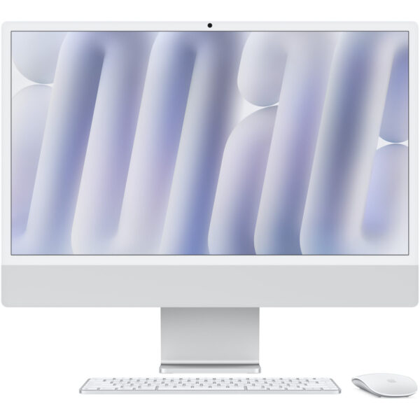 Apple iMac 24” 4.5K Retina, Apple M4 8C CPU, 8C GPU/16GB/256GB SSD/Silver/INT | Apple