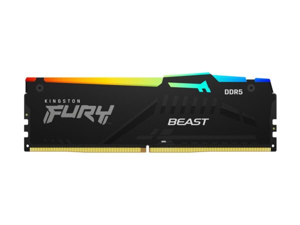 Kingston | Fury Beast RGB | 32 Kit (16GBx2) GB | DDR5 | 4800 MHz | PC/server | Registered No | ECC No - Image 2