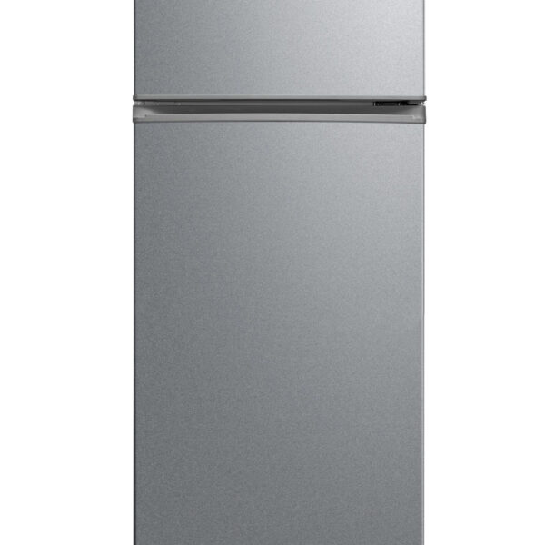 Midea Refrigerator | MDRT294FGE50 | Energy efficiency class E | Free standing | Double Door | Height 143 cm | Fridge net capacity 163 L | Freezer net capacity 41 L | 40 dB | Stainless steel