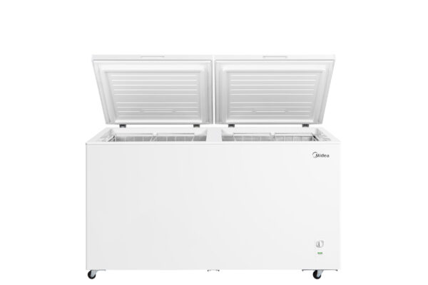 Midea Freezer | MDRC698FEE01 | Energy efficiency class E | Chest | Free standing | Height 83 cm | Total net capacity 508 L | White - Image 2