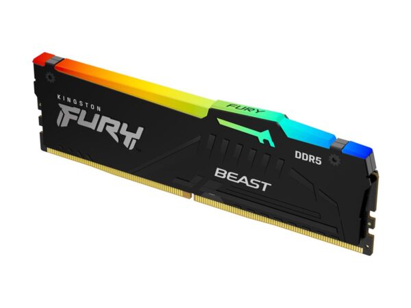 Kingston | Fury Beast RGB | 16 GB | DDR5 | 5200 MHz | PC/server | Registered No | ECC No - Image 3