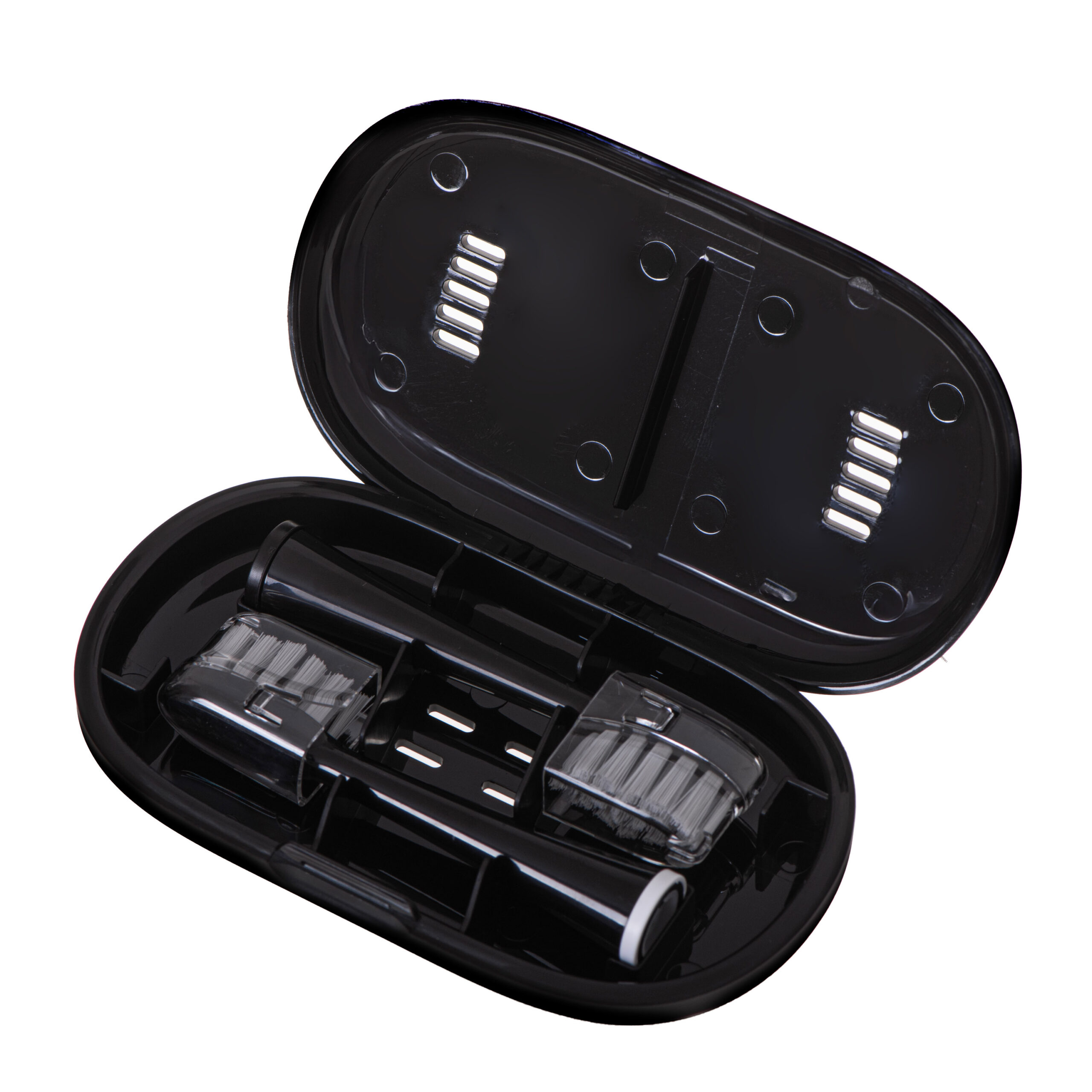 Adler | 2-in-1 Water Flossing Sonic Brush | AD 2180b | Rechargeable | For adults | Number of brush heads included 2 | Number of teeth brushing modes 1 | Black - Image 9