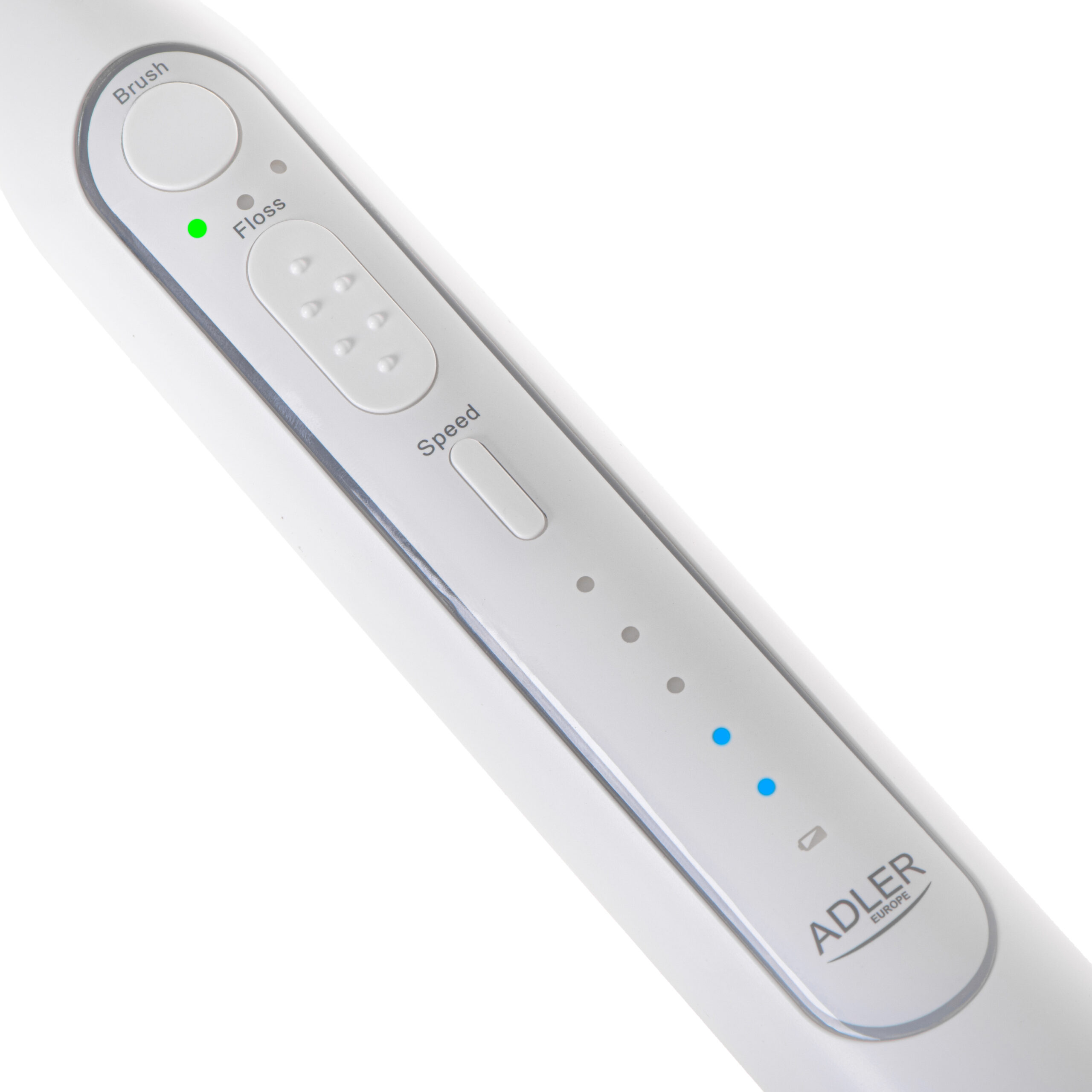 Adler | 2-in-1 Water Flossing Sonic Brush | AD 2180w | Rechargeable | For adults | Number of brush heads included 2 | Number of teeth brushing modes 1 | White - Image 10