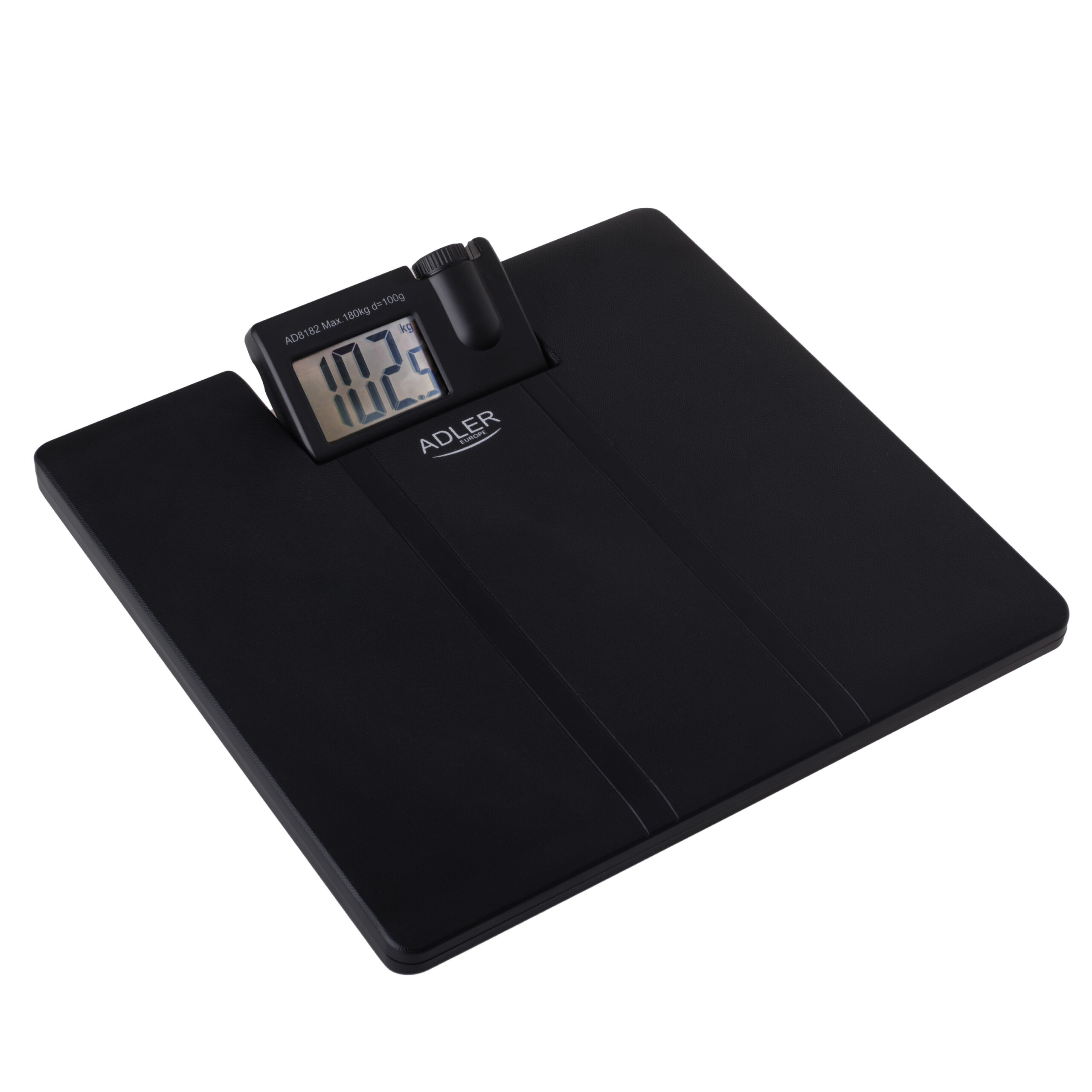 Adler | Bathroom Scale with Projector | AD 8182 | Maximum weight (capacity) 180 kg | Accuracy 100 g | Black - Image 5