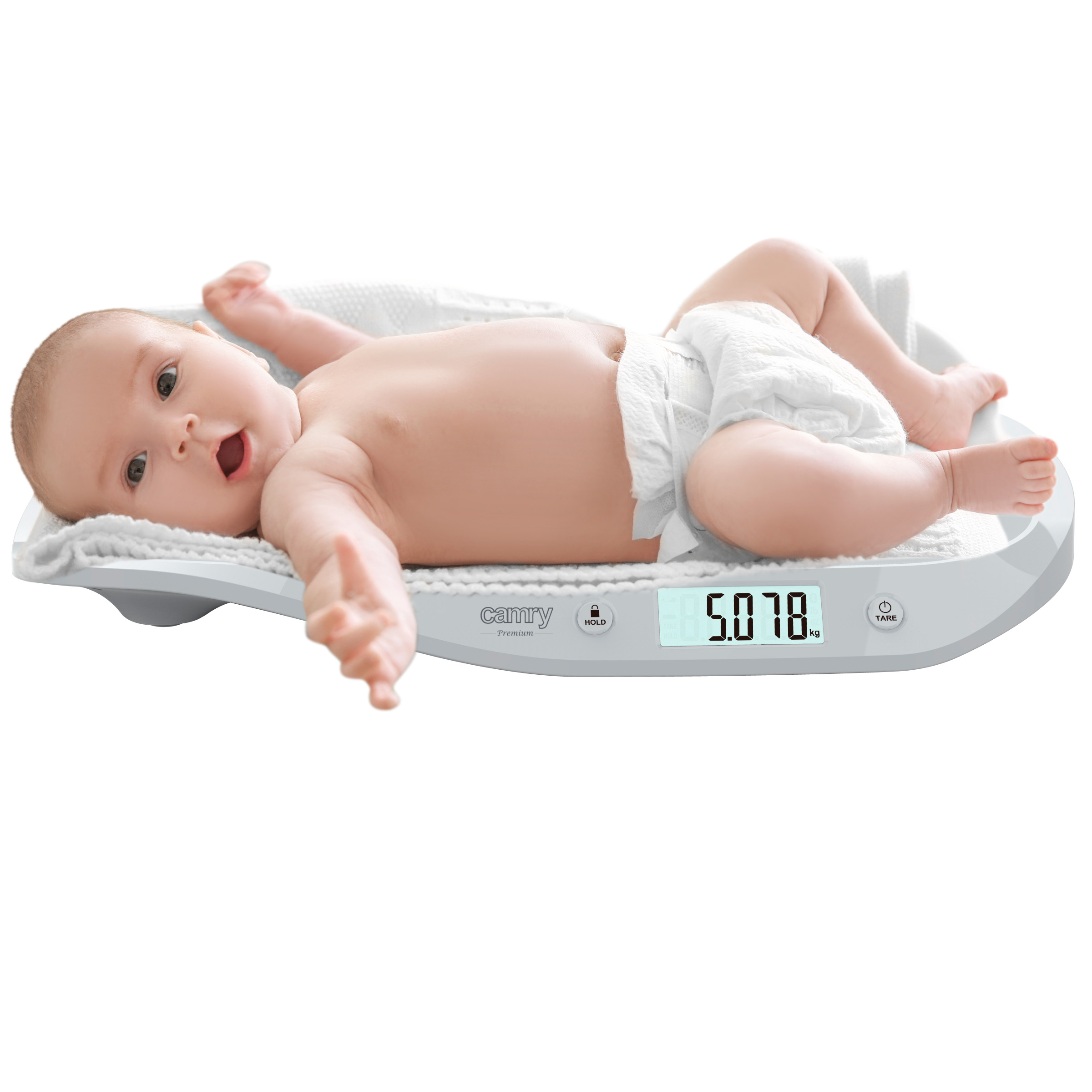 Camry | Baby Scale | CR 8185 | Maximum weight (capacity) 20 kg | White - Image 6