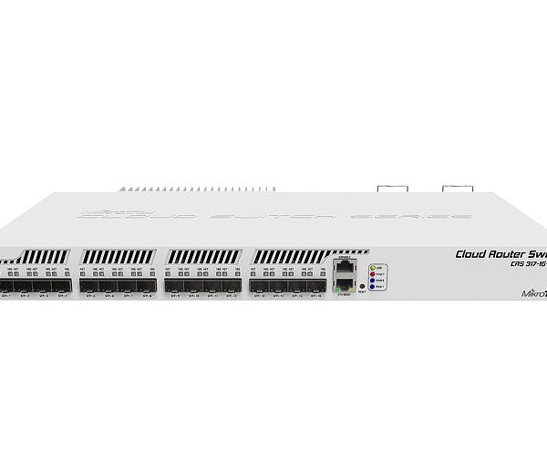 MikroTik | Cloud Core Switch CRS317-1G-16S+RM | Managed L3 | Rackmountable | Gigabit Ethernet (copper) ports quantity 1 | SFP+ ports quantity 16 | 12 month(s)