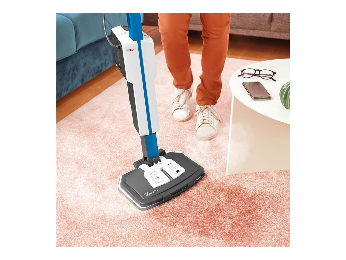 Polti | Steam mop with integrated portable cleaner | PTEU0305 Vaporetto SV620 Style 2-in-1 | Power 1500 W | Steam pressure Not Applicable bar | Water tank capacity 0.5 L | Blue/White - Image 13