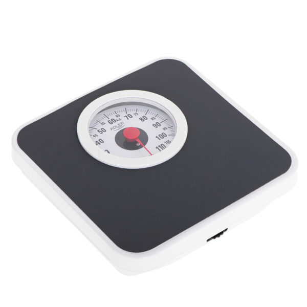Adler | Mechanical Bathroom Scale | AD 8178 | Maximum weight (capacity) 120 kg | Accuracy 1000 g | Black - Image 2