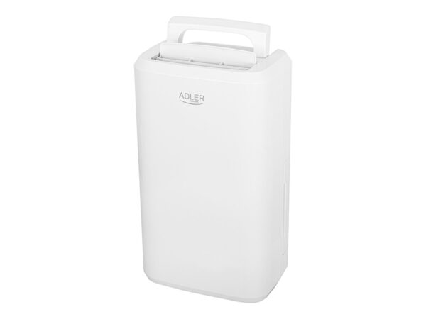 Adler | Compressor Air Dehumidifier | AD 7861 | Power 280 W | Suitable for rooms up to 60 m³ | Water tank capacity 2 L | White - Image 2