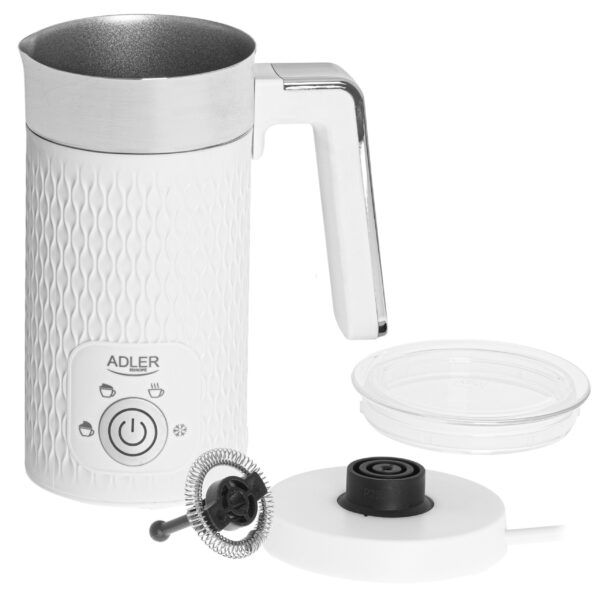Adler | Milk frother | AD 4494 | 500 W | Milk frother | White - Image 4