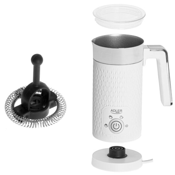 Adler | Milk frother | AD 4494 | 500 W | Milk frother | White - Image 5