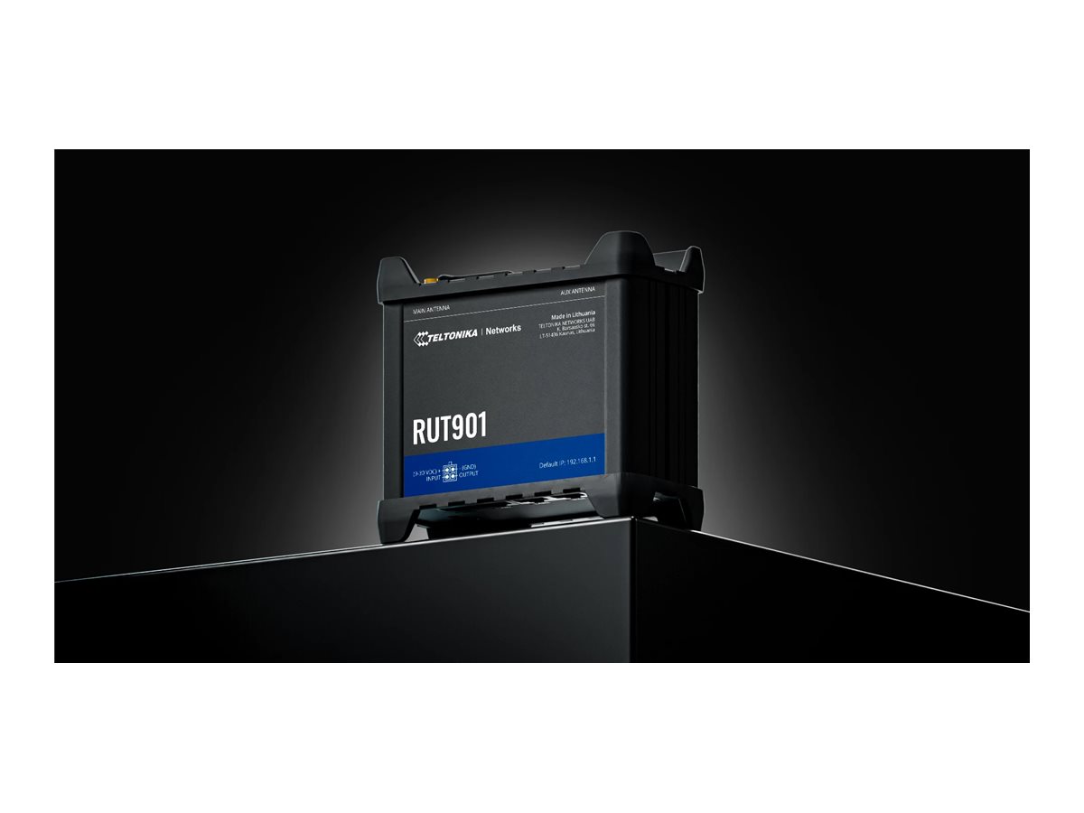 LTE CAT 4 Router | RUT901 | 802.11n | 10/100 Mbit/s | Ethernet LAN (RJ-45) ports 4 | Mesh Support No | MU-MiMO No | 4G - Image 7