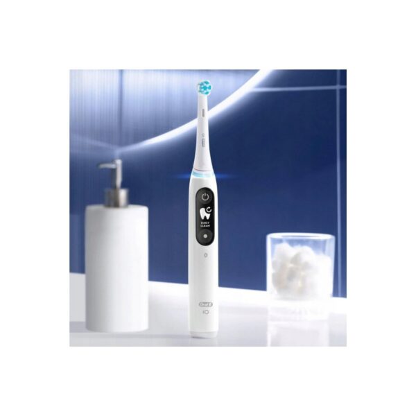 Oral-B Electric Toothbrush | iO6 | Rechargeable | For adults | Number of brush heads included 1 | Number of teeth brushing modes 5 | White - Image 5