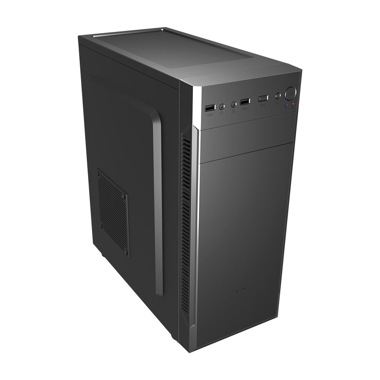 FSP Case | CMT160 | Black | ATX Mid-Tower | Power supply included No - Image 5