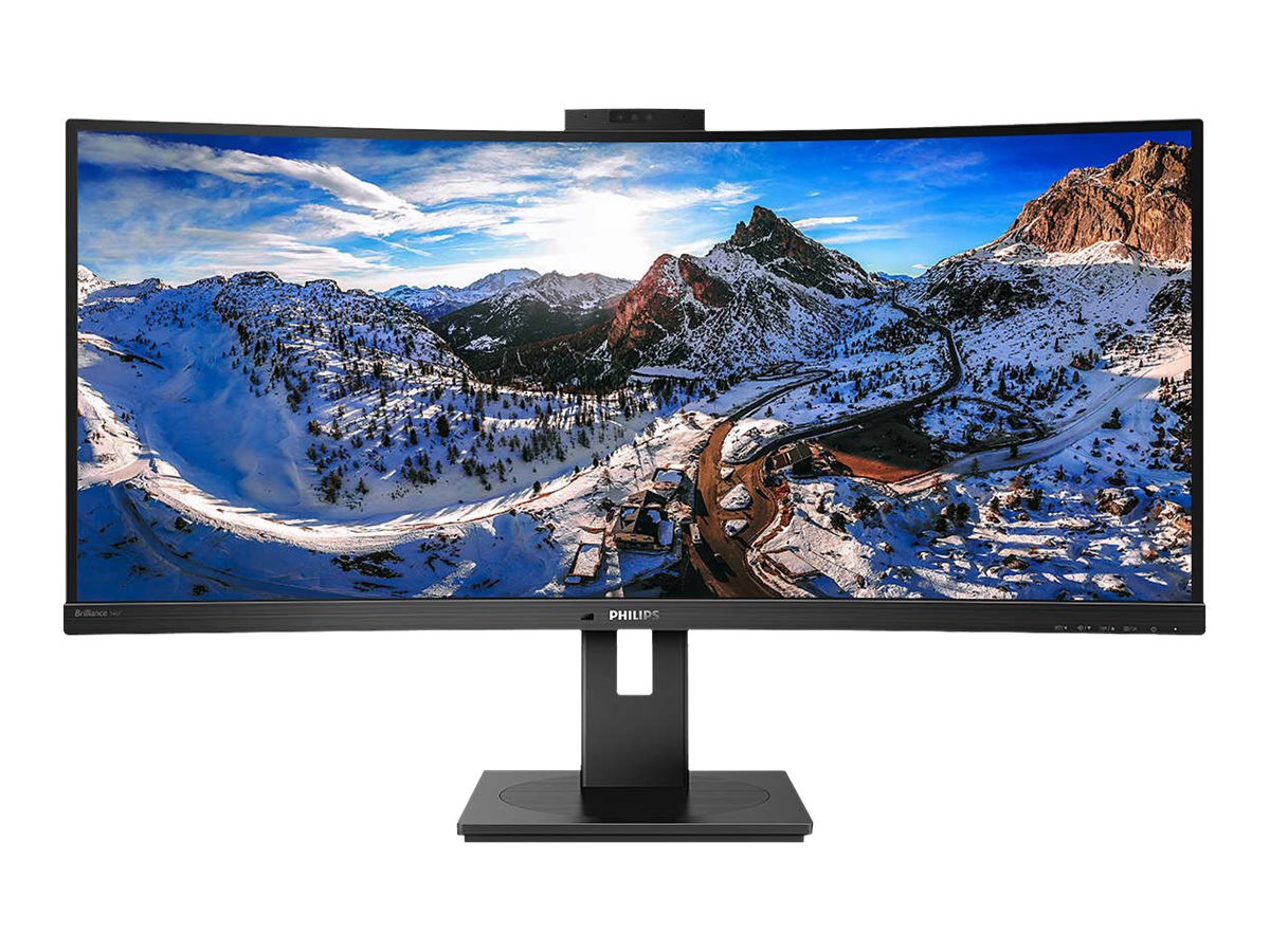 Philips | Curved UltraWide | 346P1CRH | 34 " | VA | WQHD | 21:9 | 100 Hz | 4 ms | 3440 x 1440 | 500 cd/m² | HDMI ports quantity 1 | Black | Warranty 24 month(s) - Image 2