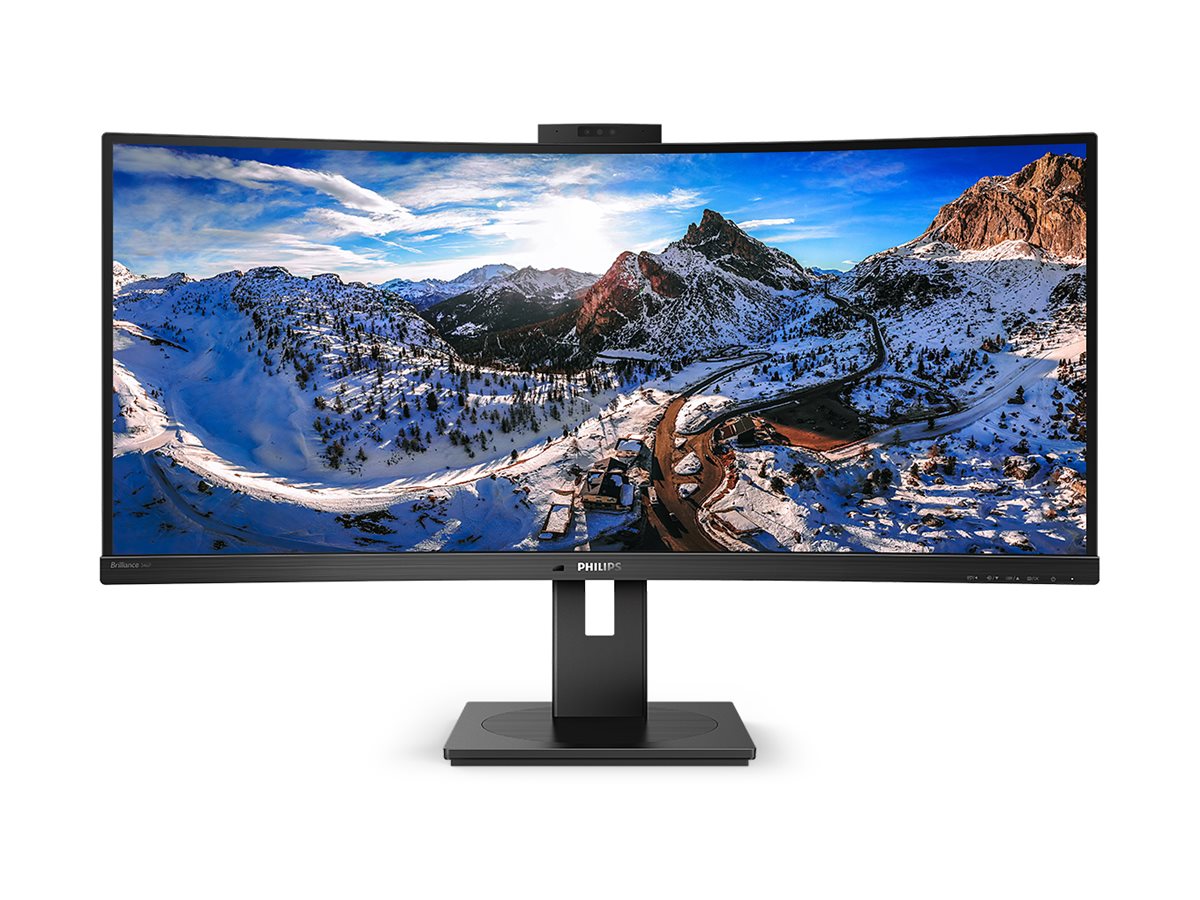 Philips | Curved UltraWide | 346P1CRH | 34 " | VA | WQHD | 21:9 | 100 Hz | 4 ms | 3440 x 1440 | 500 cd/m² | HDMI ports quantity 1 | Black | Warranty 24 month(s) - Image 3
