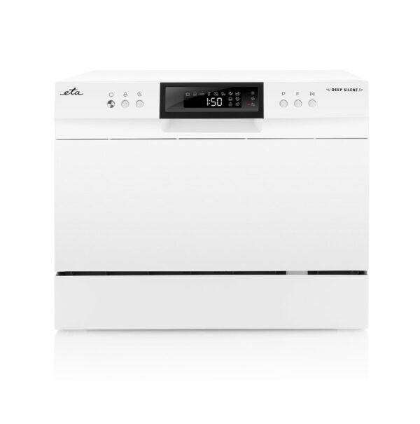 Dishwasher | ETA138490000F | Table | Width 55 cm | Number of place settings 6 | Number of programs 8 | Energy efficiency class F | Display | White - Image 3