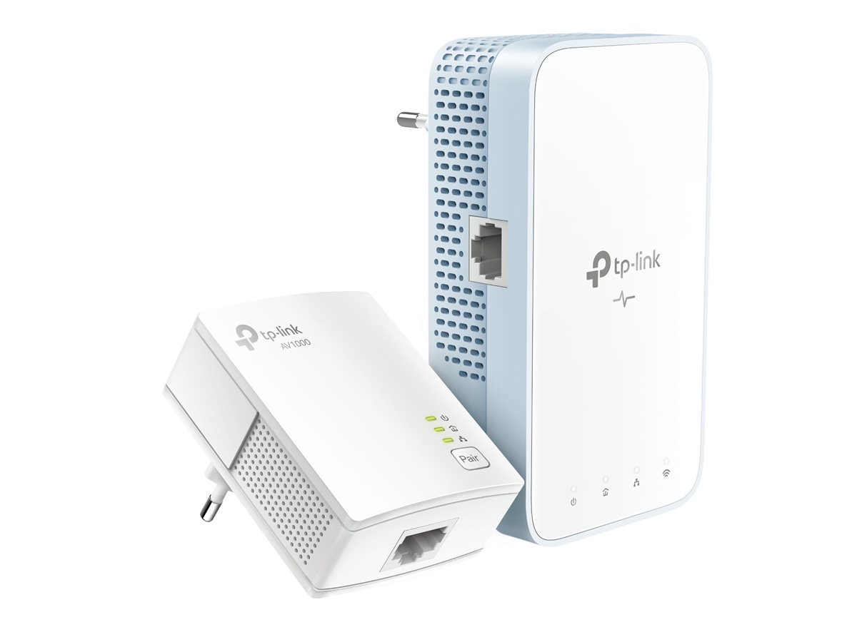 TP-Link TL-WPA7517 KIT Powerline Kit 1x10/100/1000 port, 2.4GHz&5GHz, 1000Mbps, Wall Plugged | TP-LINK | Gigabit Powerline Kit | TL-WPA7517 | 10/100/1000 Mbit/s | Ethernet LAN (RJ-45) ports 1+1 | 802.11ac | 2GHz/5GHz | Wi-Fi data rate (max) 300+433 Mbit/s - Image 2